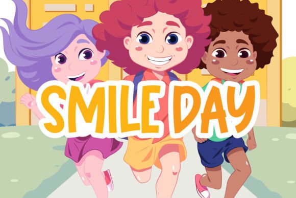 Back to School Font - Preview 3