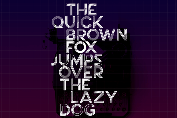 Blue Venom Font - Preview 3