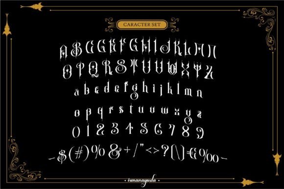 Brighton Saster Font - Preview 4