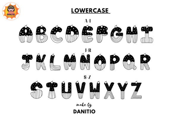 Christmas Cupcake Font - Preview 2