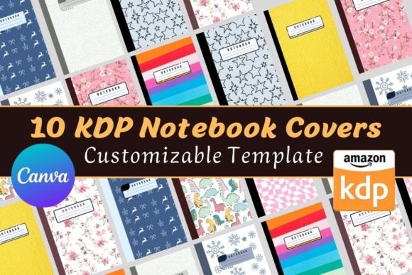 Composition Notebook Covers Bundle ⋆ KDP