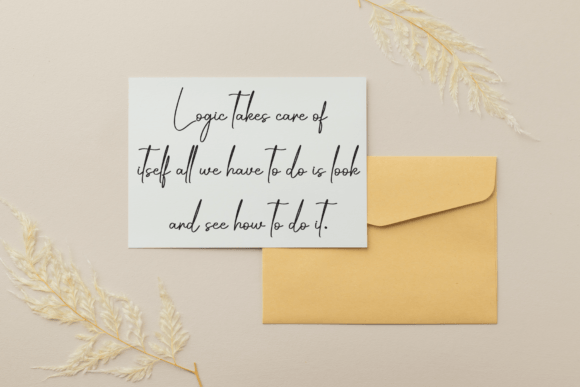 Digital Signature Font - Preview 3