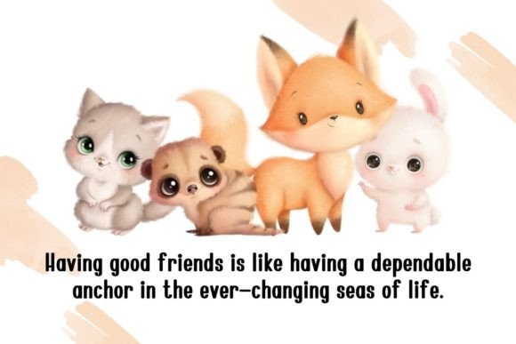 Friend Little Fox Font font preview - 4