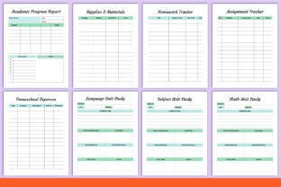 Homeschool Planner Canva Interior Graphic by munjixpro · Creative Fabrica