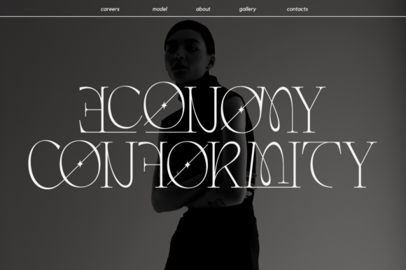 Innovar Elegant Font PNG with transparent background - Preview 1