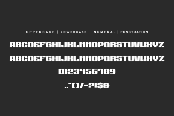 Kozer Gepros Font PNG with transparent background - Preview 4