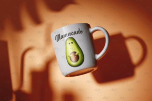 Mamacado Avocado Clipart Graphic by Pattern Puddle · Creative Fabrica