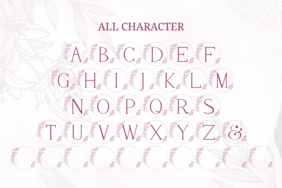 Merlina Font PNG with transparent background - Preview 5