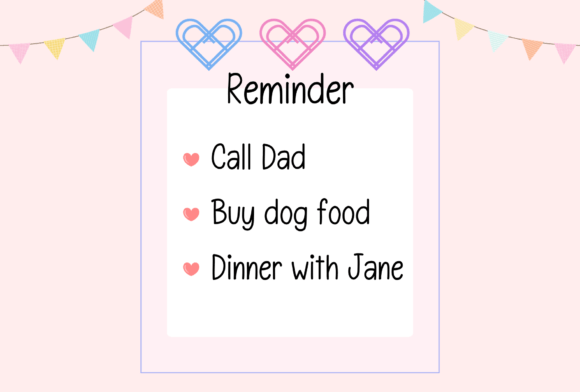 Neat Notes Font PNG with transparent background - Preview 4