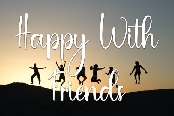 Simple Siblings Font PNG with transparent background - Preview 1
