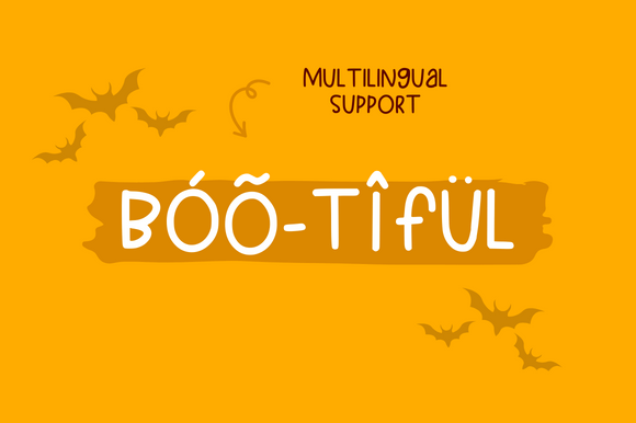 Candy Corn Font - Preview 3