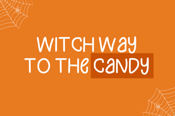 Candy Corn Font - Preview 5