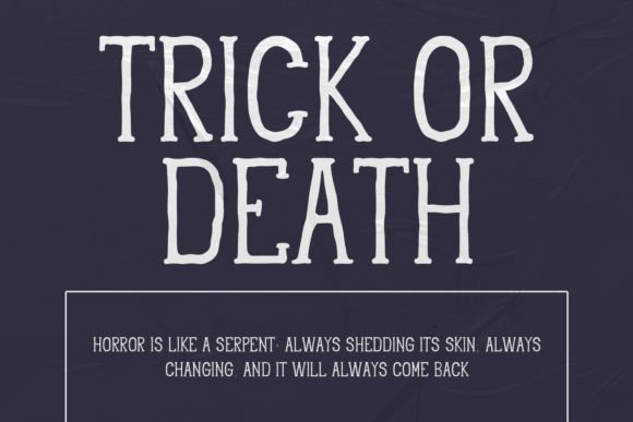 Alpha Room Font - Preview 4