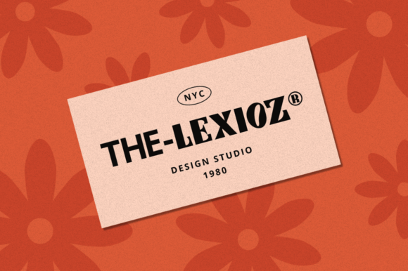 Altergo Display Font - Preview 4