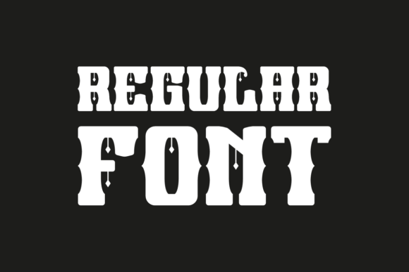 Black Sponge Font PNG with transparent background - Preview 3