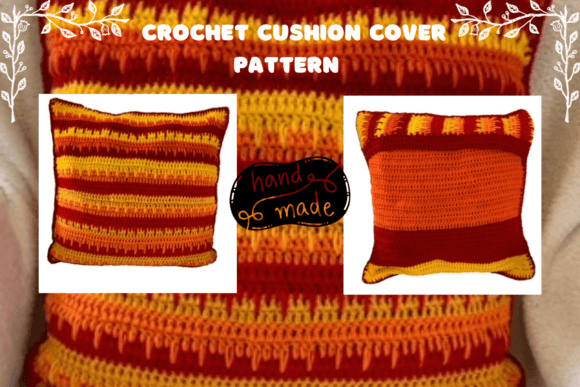 Blaze Crochet PDF Weave Cushion Cover