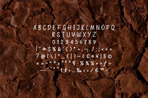 Browniest Font - Preview 3