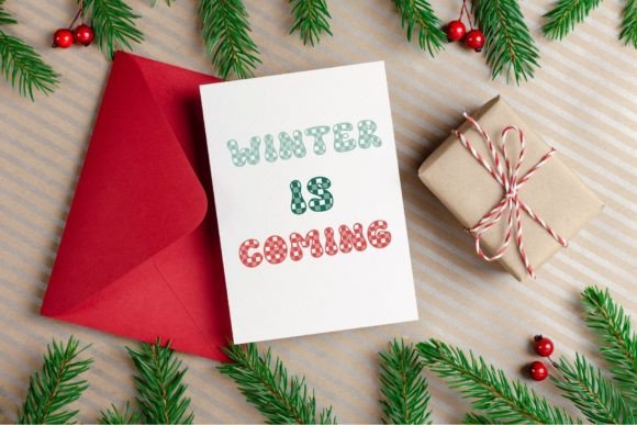 Buffalo Plaid Font - Preview 1