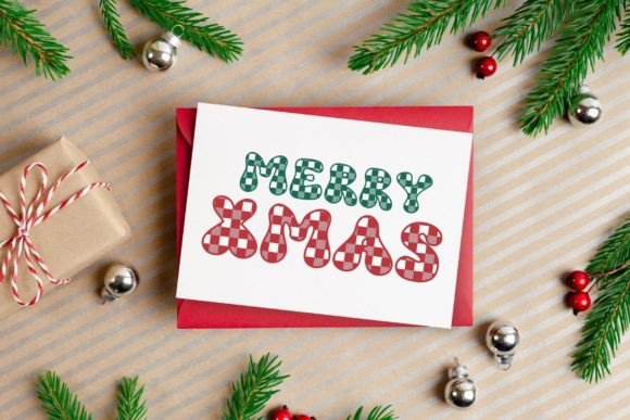 Buffalo Plaid Font - Preview 5