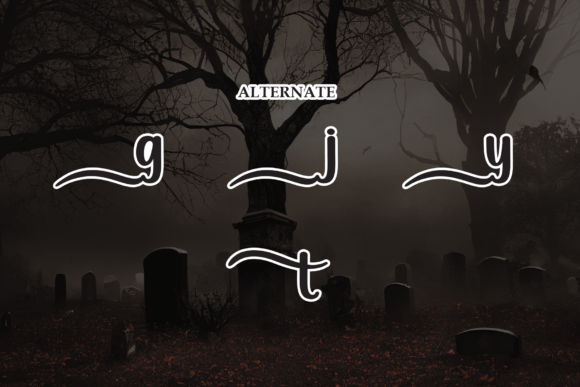 Cemetry Font - Preview 6