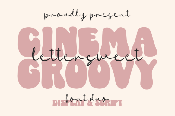 Cinema Groovy Font - Preview 1
