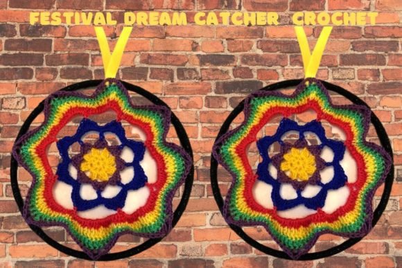 Circular Crochet Festival Mandala PDF