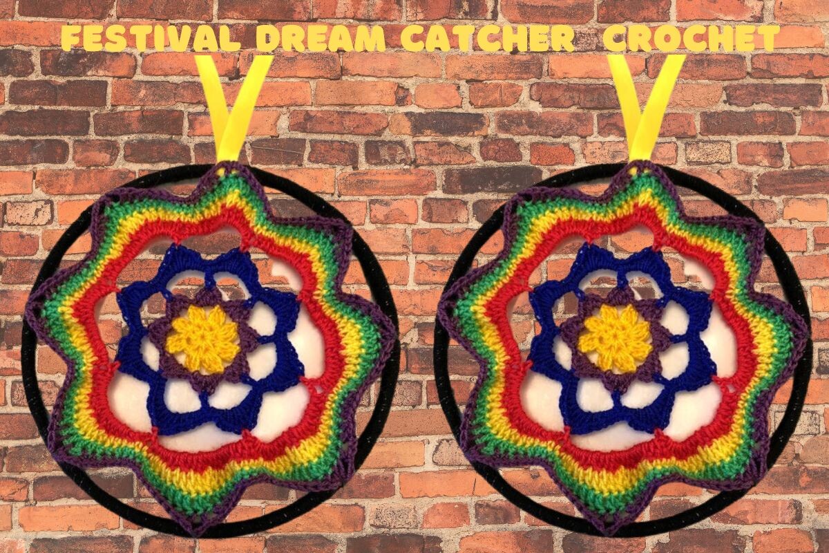 Circular Crochet Festival Mandala PDF
