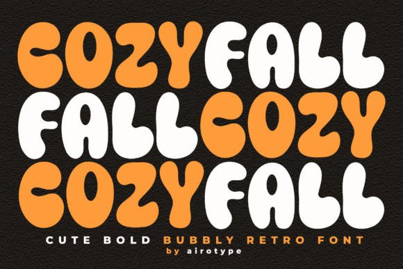 Cozy Fall Font - Preview 1