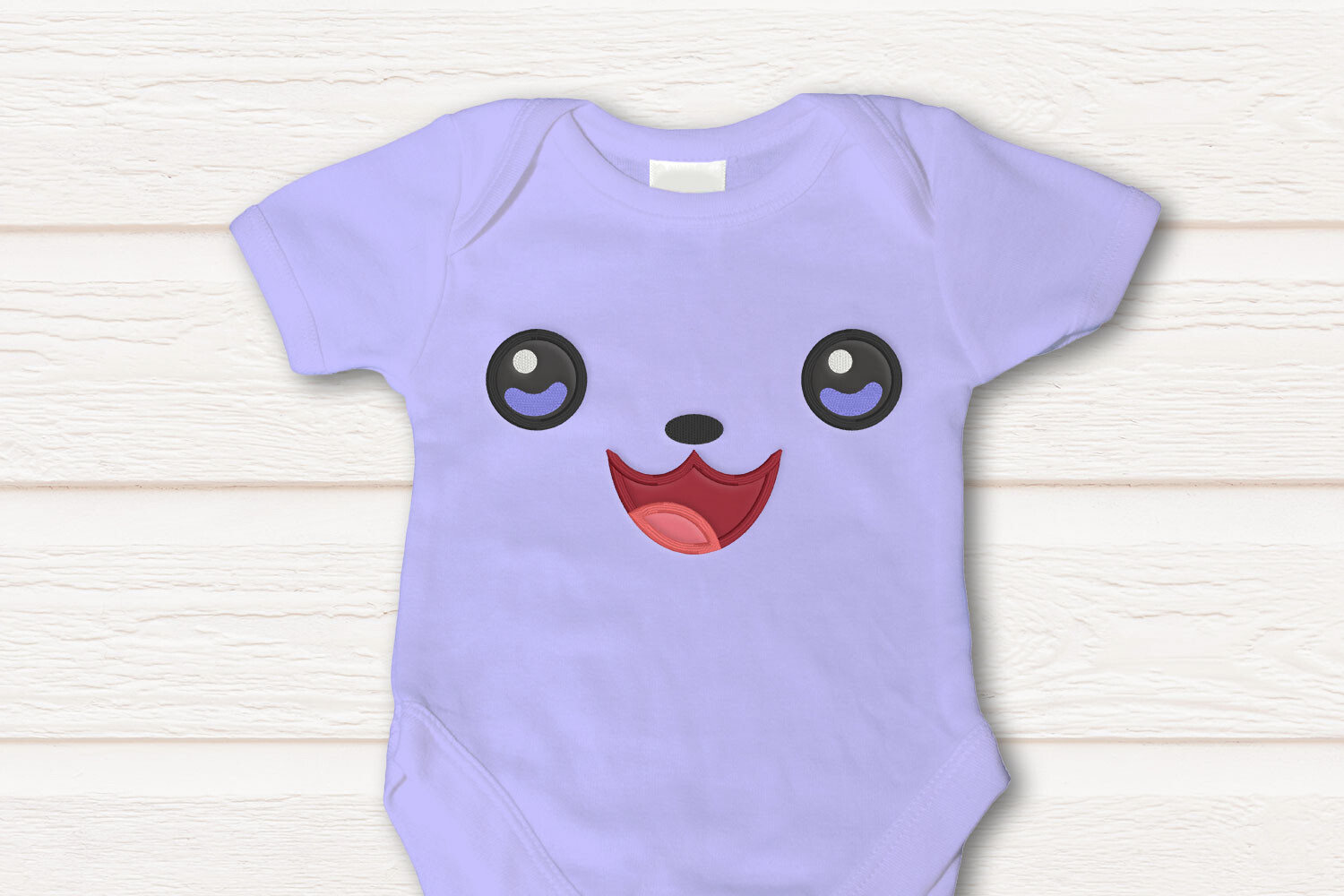 Cutesy Kawaii Animal Face Applique