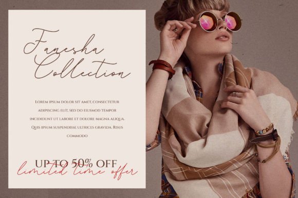 Emillia Paris Font PNG with transparent background - Preview 4
