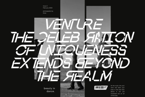 Explore Changes Font - Preview 4