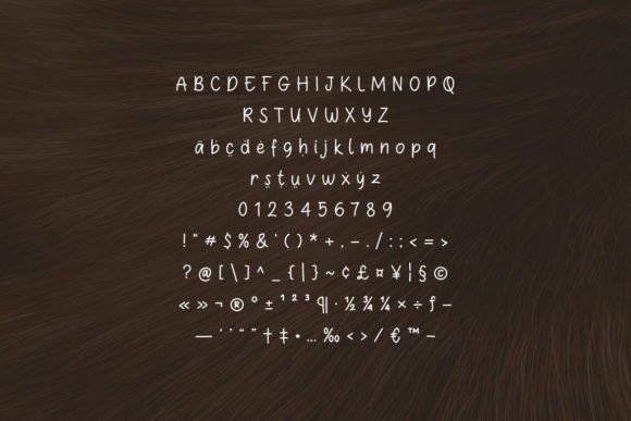 Fancy Bear Font - Preview 3