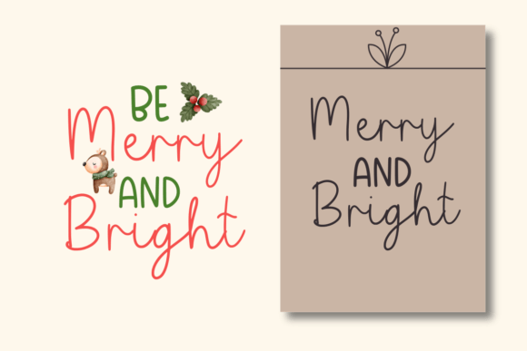 Farmhouse Christmas Font - Preview 4
