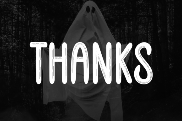 Ghost Halloween Font - Preview 6
