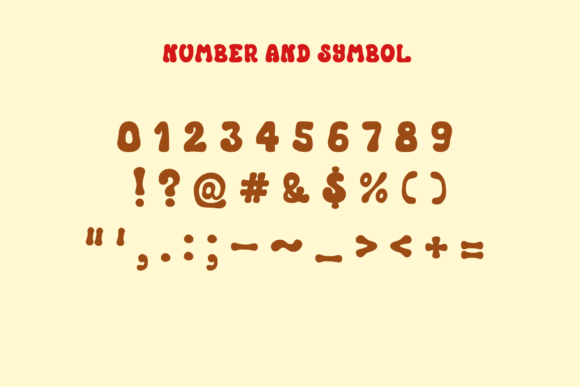 Gingerbread Font - Preview 5