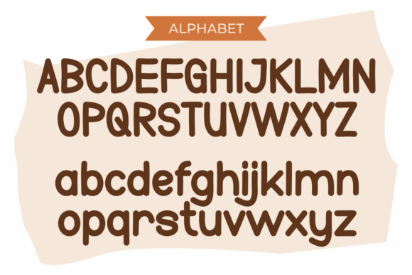 Harvest Autumn Font PNG with transparent background - Preview 1