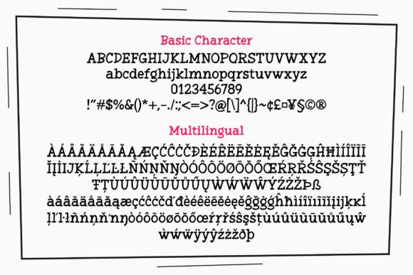Mighty Bastion Font PNG with transparent background - Preview 4