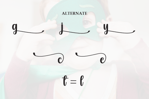 Mycostume Font PNG with transparent background - Preview 6