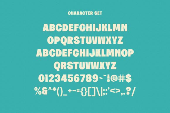 Nutre Font PNG with transparent background - Preview 5