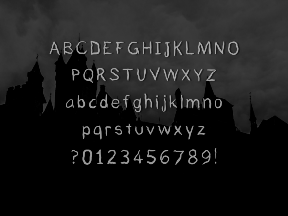 Quiver Font PNG with transparent background - Preview 2