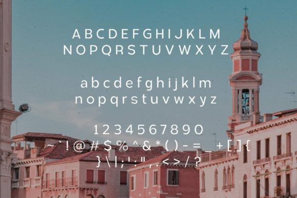 Rosity Font PNG with transparent background - Preview 2