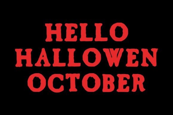 Scary Pumkin Font PNG with transparent background - Preview 1
