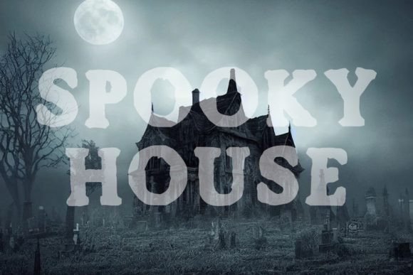 Scary Pumkin Font PNG with transparent background - Preview 3