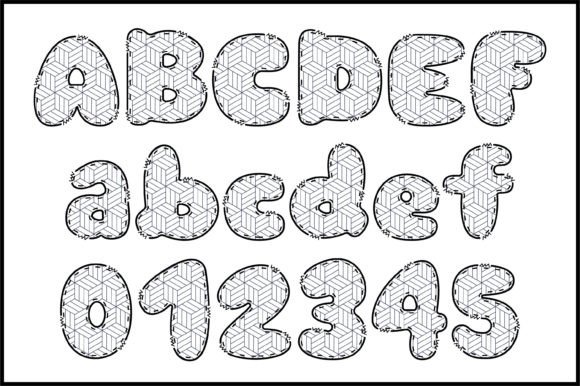 Abstract Bundle Font - Preview 1