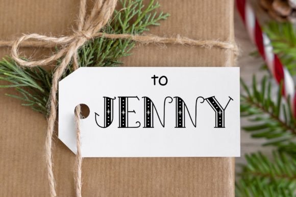 Blessed Christmas Font - Preview 6