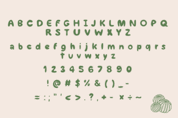 Cactus Font - Preview 6