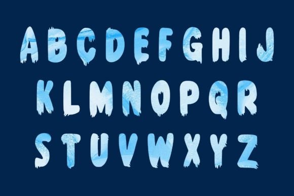 Deep Freezer Font - Preview 2