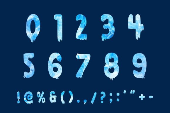 Deep Freezer Font - Preview 3
