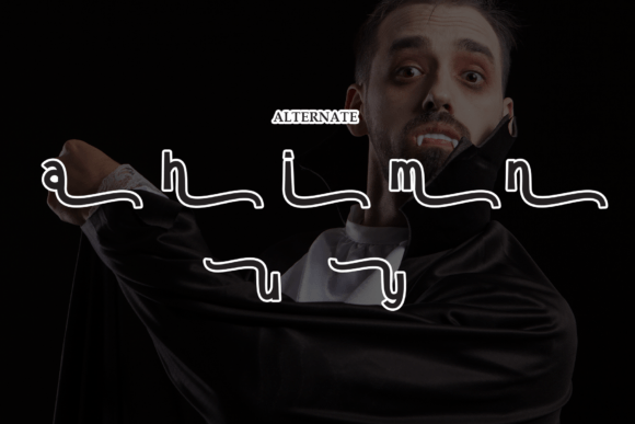 Dracula Font - Preview 6