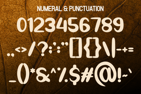 Dried Tree Font - Preview 3